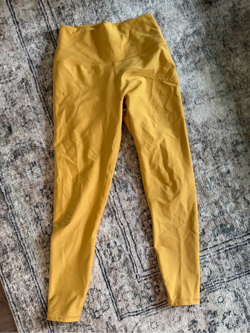 Abercrombie YPB Yellow Leggings